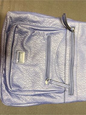 Rosetti Purple Textured Women's Backpack